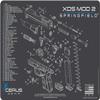 EDOG Springfield Armory XDS MOD 2 CERUS Gear Schematic (Exploded View) Promat with Range Warrior Universal 32 PC Field and Bench Cleaning Essentials Kit view 2