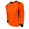 Goalkeeper Jersey Set, Padded Goalie Shirt and Padded Goalkeeper Short (3 Colors, Neon, Orange and Red) (XXXX-Small (Youth Small 4-6 Years), Orange) view 2