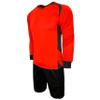 Goalkeeper Jersey Set, Padded Goalie Shirt and Padded Goalkeeper Short (3 Colors, Neon, Orange and Red) (XXXX-Small (Youth Small 4-6 Years), Red) view 1