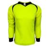 Goalkeeper Jersey Set, Padded Goalie Shirt and Padded Goalkeeper Short (3 Colors, Neon, Orange and Red) (XXX-Small (Youth Medium 7-9 years), Neon) view 2
