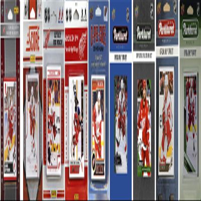 C&I Collectables NHL Detroit Red Wings Trading Cards, White, One Size