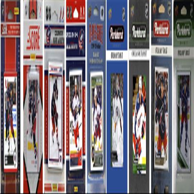 NHL Columbus Blue Jackets Trading cards, White, One Size