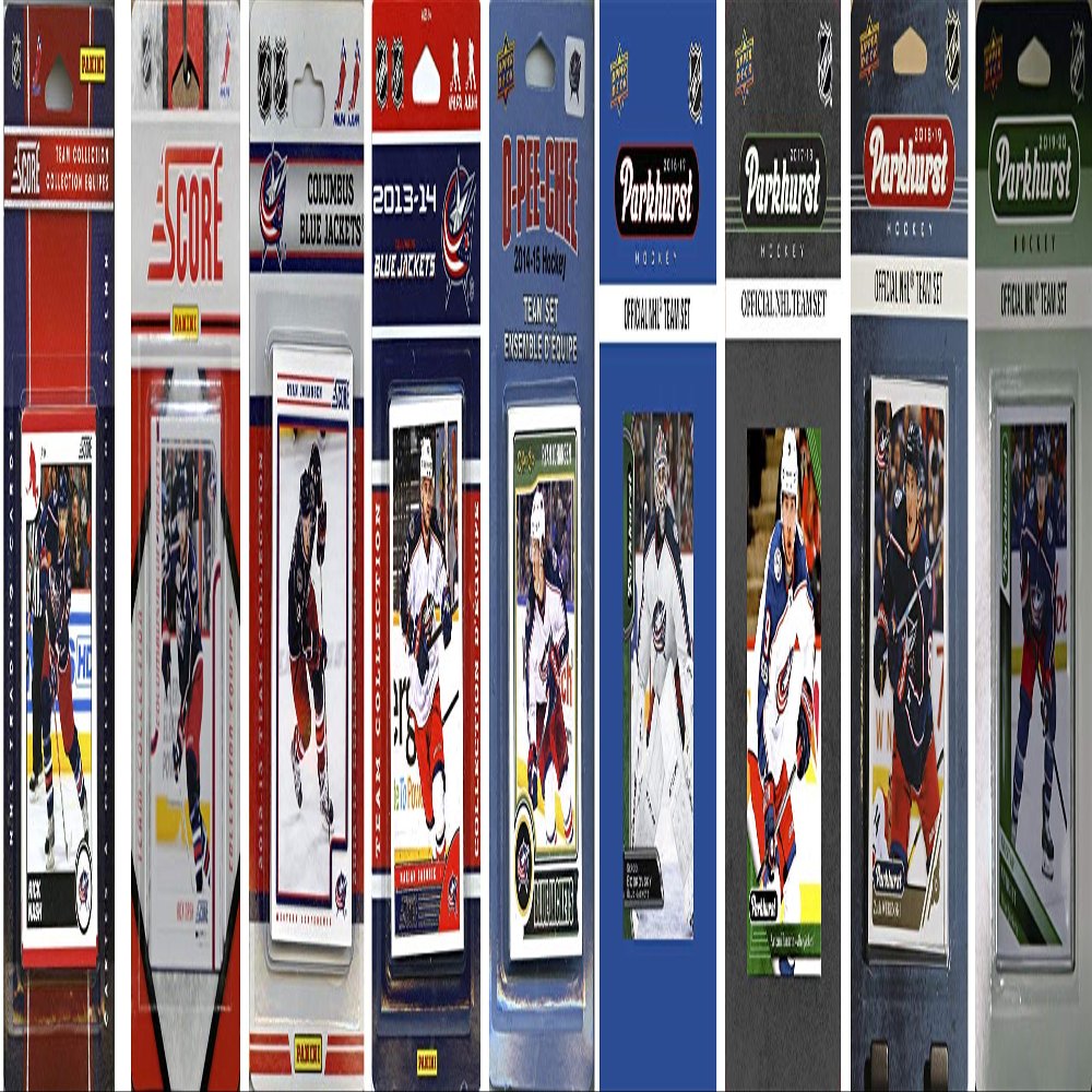 NHL Columbus Blue Jackets Trading cards, White, One Size