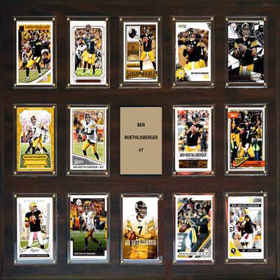 C&I Collectables NFL Pittsburgh Steelers Plaque, Brown, 16"x20" 162014ROETH