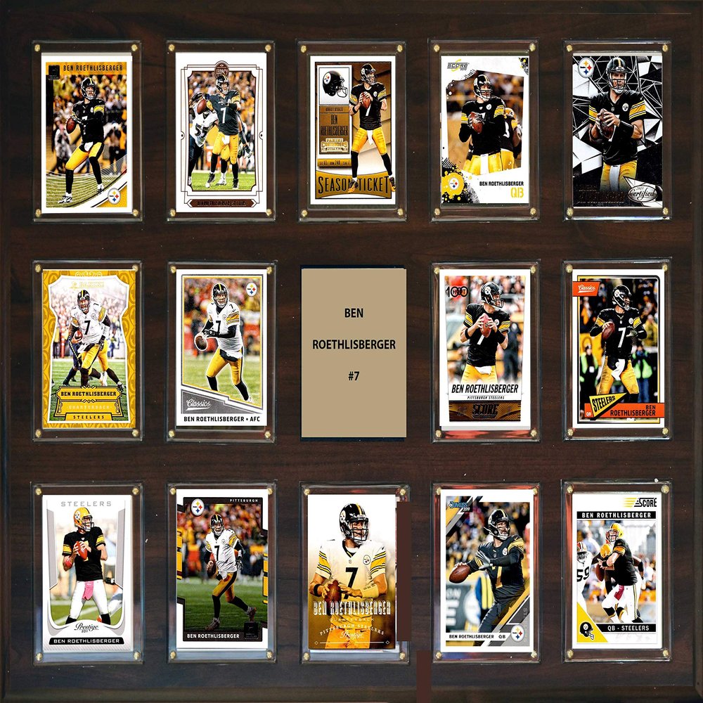 C&I Collectables NFL Pittsburgh Steelers Plaque, Brown, 16"x20" 162014ROETH