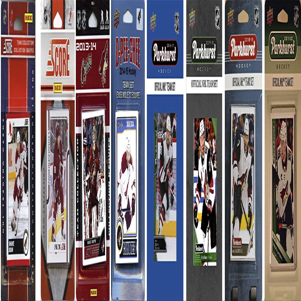 NHL Arizona Coyotes Trading cards, White, One Size