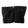 Garneck Gloves Absorbing Gym Cycling Mitts Handguard Fingerless Work view 1