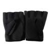 Garneck Half Finger Cycling Gloves Antiskid Breathable Fitness Workout Gloves for Gym Weightlifting Outdoor Sports Black view 1