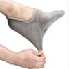Pro Mountain Wide Toe Box No Show Running Socks For Health Women Arch Support Athletic Workout Gym Heel Tab Size S Grey 6 Pairs Instep Mesh US Women Shoes 6-8 view 1