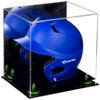 Better Display Cases Versatile Acrylic Display Case - Medium Rectangle Box with Mirror, Green Risers and Black Base 12.25" x 10" x 10.5" (V22) view 1