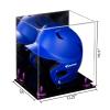 Better Display Cases Versatile Acrylic Display Case - Medium Rectangle Box with Mirror, Purple Risers and Black Base 12.25" x 10" x 10.5" (V22) view 2