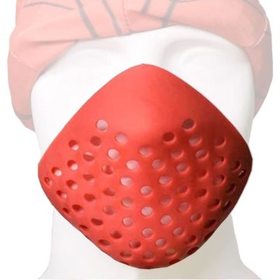 3D Mask Inner Bracket for Comfortable Mask Wearing-Internal Support Holder Frame for Balaclavas-Reusable Silicone Face Shell for Cosplay -Lower Half Face Protective for Airsoft/Paintball/BB Gun
