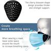 3D Mask Inner Bracket for Comfortable Mask Wearing-Internal Support Holder Frame for Balaclavas-Reusable Silicone Face Shell for Cosplay -Lower Half Face Protective for Airsoft/Paintball/BB Gun view 3