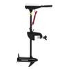 PEXMOR 55LBS Thrust 8 Speed Electric Trolling Motor, Electric Outboard Boat Motor w/Adjustable Handle & LED Indicator, Transom Mounted for Saltwater, Kayak, Fishing Boat view 1