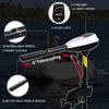 PEXMOR 55LBS Thrust 8 Speed Electric Trolling Motor, Electric Outboard Boat Motor w/Adjustable Handle & LED Indicator, Transom Mounted for Saltwater, Kayak, Fishing Boat view 3