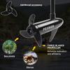 PEXMOR 55LBS Thrust 8 Speed Electric Trolling Motor, Electric Outboard Boat Motor w/Adjustable Handle & LED Indicator, Transom Mounted for Saltwater, Kayak, Fishing Boat view 4