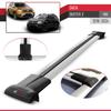 accessorypart Compatible with Dacia Duster 2 (HM) 2018-2024 Fly Model Car Roof Rack Cross Bar Gray Aluminium 2 Bars view 3