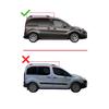 accessorypart Compatible with Citroen Berlingo 2 (B9) 2008-2018 Fly Model Car Roof Rack Cross Bar Gray Aluminium 2 Bars view 3
