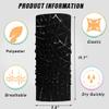 MOBEST Neck Gaiter Mask Face Scarf Bandana Tube Cover Headwear Balaclava Headband Headwrap for Men and Women (6-Men) view 3