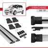 Compatible with Citroen C3 Picasso 2009-2017 Fly Model Car Roof Rack Cross Bar Grey Aluminium 2 Bars view 4