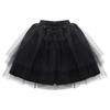 easyforever Kids Flower Girls Puffy 3 Hoops Waist Drawstring Petticoat Wedding Pageant Party Dress Crinoline Underskirt Black B One Size view 3
