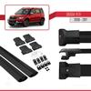 accessorypart Compatible with Skoda Yeti 2009-2017 Fly Model Car Roof Rack Cross Bar Black Aluminium 2 Bars view 4