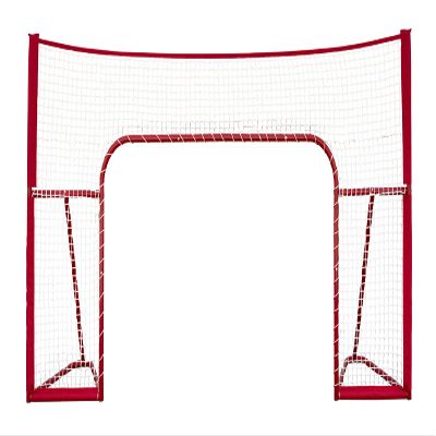 Winnwell Hockey Standalone 72" Backstop - Standalone Sports Ice & Ball Hockey Shooting Target Barrier - Heavy Duty Steel Pipe Backstop for Street & Mylec Balls Training Equipment for Driveway