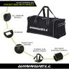 Winnwell Premium Wheel Hockey Bag Black Junior view 2
