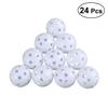 BESPORTBLE 24pcs Air Flow Hollow Golf Practice Balls Lightweight Training Balls for Indoor/Outdoor Quality Bulk Pack view 1