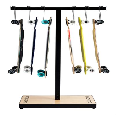 Longboard and Skateboard Custom Storage Rack Gloss Black