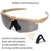 ToopMount Sports Goggles Anti Fog Glasses Sunglasses with 3 Interchangeable Lens view 4