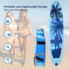 Goplus Inflatable Stand Up Paddle Board, 6.5 Thick SUP with Premium Accessories and Carry Bag, Wide Stance, Bottom Fin for Paddling, Surf Control, Non-Slip Deck, for Youth and Adult (Blue, 9.8ft) view 2