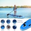 Goplus Inflatable Stand Up Paddle Board, 6.5 Thick SUP with Premium Accessories and Carry Bag, Wide Stance, Bottom Fin for Paddling, Surf Control, Non-Slip Deck, for Youth and Adult (Blue, 9.8ft) view 4