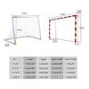 Vbest life Soccer Net, Polypropylene Fiber Replacement Goal Nets Full Size Soccer Replacement Goal Nets for Sports Football Match Training(24X8FT) view 3