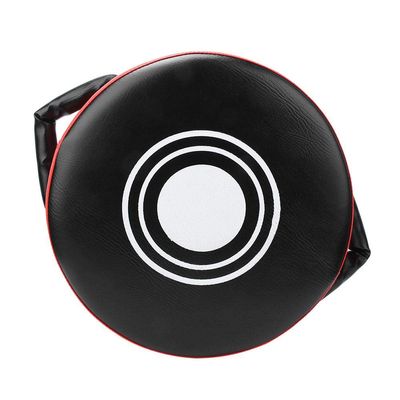 TOPINCN Boxing Training Taekwondo Focus Strength Training Kick Boxing Round Pad Target Practicing Equipment Target Kick Boxing(Black)
