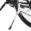 Keenso Kick Stand Stand, White Aluminum Alloy Cycling Kick Stand Fits for 16" 20" 24" 26" Mountain Road Bike(White) view 2