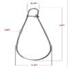 SPEARFISHING WORLD Heavy Duty Stainless Steel Fish Stringer for Spearfishing, Freediving and Scuba Diving view 2