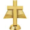 Crown Awards Religion Trophy, 14" Gold Cup Open Bible Religious Trophies with Free Personalization, 5 Pack view 2