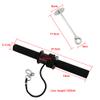 Forearm Wrist Exerciser, Non-Slip Hand Grip Forearm Roller & Wrist Roller Workout Tool for Strength Training Workout Fitness view 2