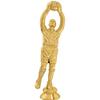 Crown Awards Soccer Trophy, 14" Gold Cup Soccer Goalie Trophies with Free Personalization, 5 Pack view 2