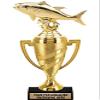 Crown Awards Fish Trophy, 14" Gold Cup Tuna Fish Trophies with Free Personalization, 10 Pack Prime view 1