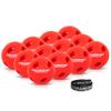 PowerNet Micro Crusher Training Baseballs, Baseball Hitting Trainer for Improved Speed, Power & Coordination, Batting Practice Baseballs 12 Pack (Red) view 1
