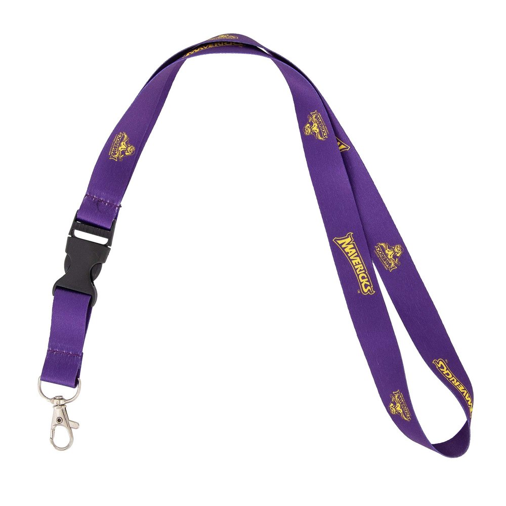 Desert Cactus Minnesota State University Mankato Lanyard MNSU Mavericks Car Keys ID Badge Holder Keychain Detachable Breakaway Snap Buckle (Purple)