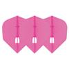 LSTYLE Dart Flights  L3 PRO Dimple Shape - Pearl Pink | 2 Sets of 3 | for Soft Tip & Steel Tip Darts view 2