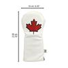 Foretra Driver Headcover | Premium Leather Golf Club Covers | Novelty Design Golf Head Covers Essential Golfing Accessories for Men and Women Universal Fit (Maple Leaf) view 3