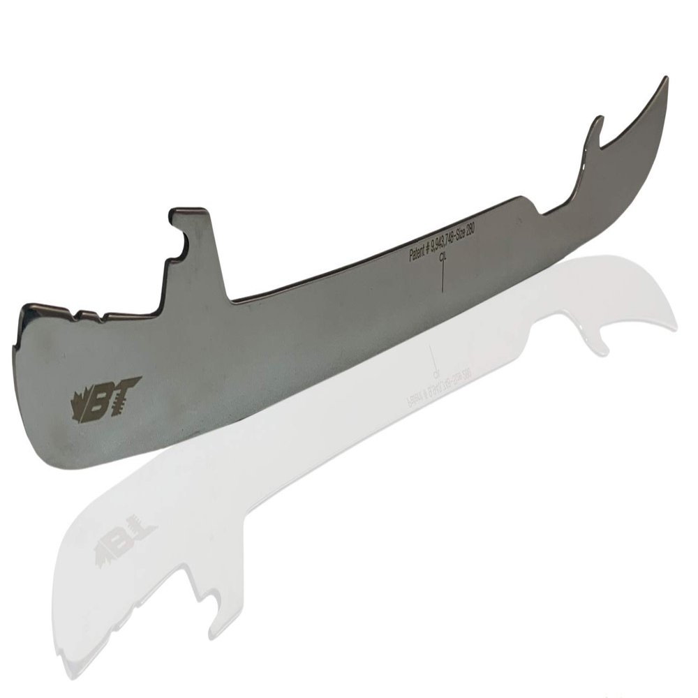 Bladetech Hockey Replacement Skate Blades for CCM Speedblade XS Holder - Mirror Finish
