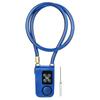 Dioche Anti-Theft Chain Lock, 110Db Smart Alarm, Digital Password Security, Blue, Motorcycle, view 1