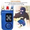 Dioche Anti-Theft Chain Lock, 110Db Smart Alarm, Digital Password Security, Blue, Motorcycle, view 2