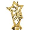 Crown Awards Cheerleading Trophy, 13.15" Silver Cup Cheer Team Trophies with Free Personalization, 5 Pack Prime view 2