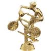 Crown Awards BMX Bike Trophy, 12.9" Silver Cup Biking Trophies with Free Personalization, 5 Pack view 2
